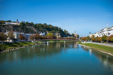 Fototapeta na wymiar Beautiful view of Salzburg - Salzburg, Austria