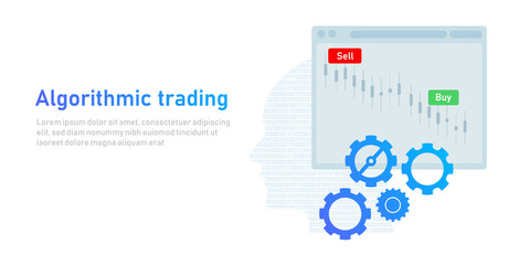 algorithmic trading robot transaction trade automation financial market software buy and sell stock online apps