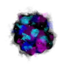 Outter space watercolor texture