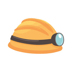 mining helmet with light