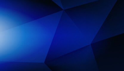 Obraz premium Abstract. Modern background. Blue polygon background. vector.