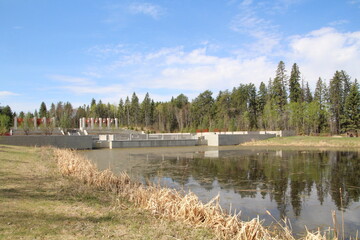 Temple By The Water, U of A Botanic Gardens, Devon, Alberta