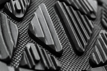 Texture of sport shoes sole. Close up. Abstract background.