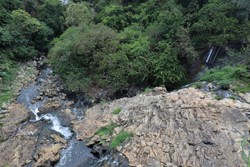 a Upstream of waterfall bay at Victoria Road, HK