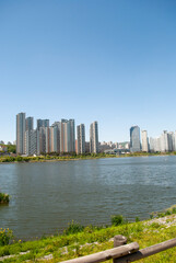 Naklejka premium 광교호수공원