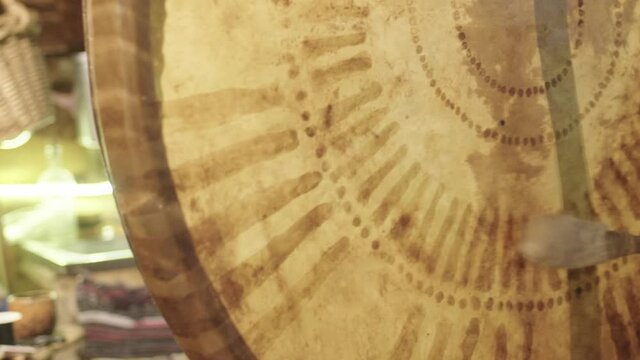 sounds of tambourines