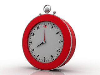 3d illustration stopwatch
