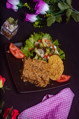 chicken with rice plate meal healthy gourmet