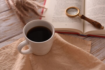 コーヒーと本