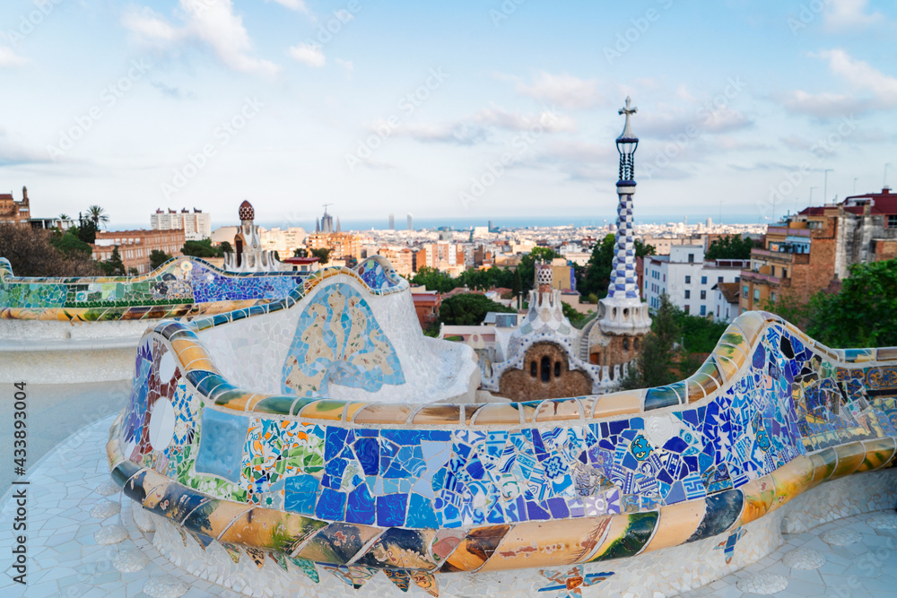 Canvas Prints Park Guell, Barcelona