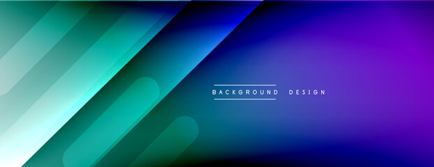 Dynamic lines abstract background. 3D shadow effects and fluid gradients. Modern overlapping forms