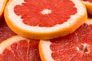Grapefruit slices