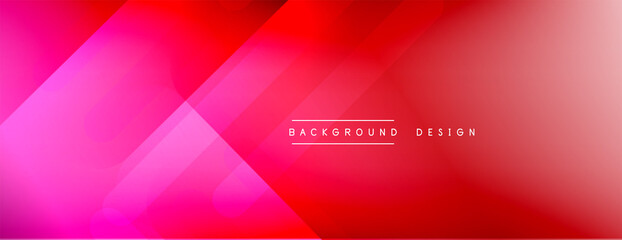Dynamic lines abstract background. 3D shadow effects and fluid gradients. Modern overlapping forms