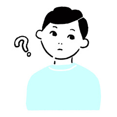 男性の上半身のアイコン
