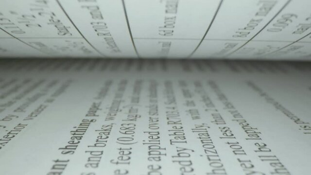 texture book close-up