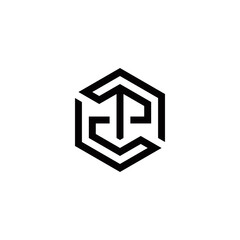 t z tz zt initial logo design vector template