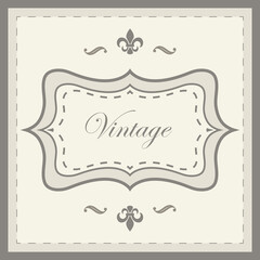 vintage label victorian