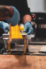 ristorante pasta food chef cuisine kitchen pastamaker pasta maker tagliatelle - Luca Baldereschi