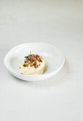 food gourmet dessert michelin star dolce salato pasticceria pastry chef commis cuisine gourmand kitchen italian cuisine patissier plating - Luca Baldereschi