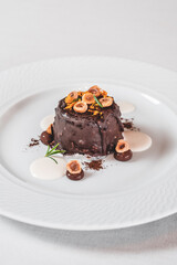 food gourmet dessert michelin star dolce salato pasticceria pastry chef commis cuisine gourmand kitchen italian cuisine patissier plating - Luca Baldereschi