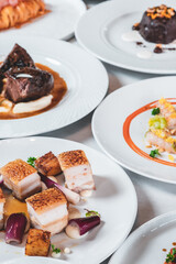 food gourmet dessert michelin star dolce salato pasticceria pastry chef commis cuisine gourmand kitchen italian cuisine patissier plating - Luca Baldereschi