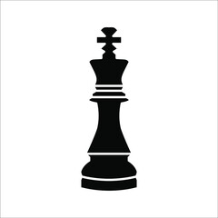 Chess icon Vector Illustration on the white background. color editable eps 10