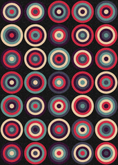 Abstract Geometric Pattern generative computational art illustration