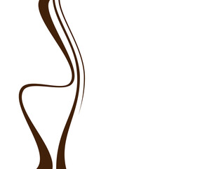 Wavy lines with brown gradations (part 2)