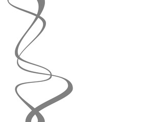 Wavy lines with gray gradations