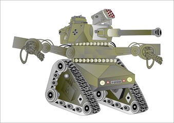 New development of the traitego Reich tank