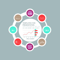 Templates for presentation, charts and graphs