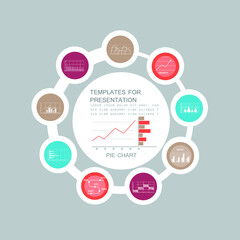 Templates for presentation, charts and graphs