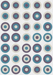 Abstract Geometric Pattern generative computational art illustration