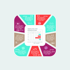 Templates for presentation, charts and graphs