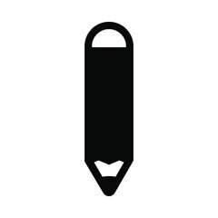 Pencil icon vector graphic illustration