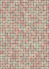 Abstract Geometric Pattern generative computational art illustration