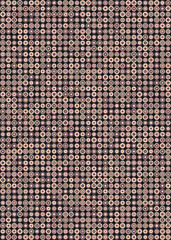 Abstract Geometric Pattern generative computational art illustration