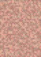 Abstract Geometric Pattern generative computational art illustration