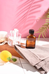 ボタニカルなアロマボトル