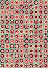 Abstract Geometric Pattern generative computational art illustration