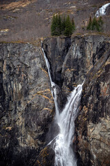 waterfall in the Norway mountains