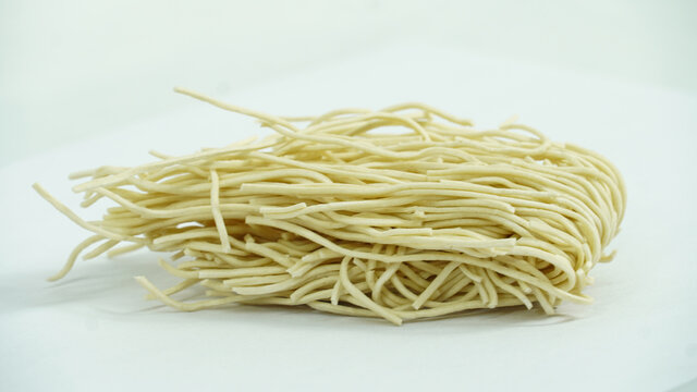 white noodles image on white backgroud
