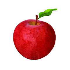czerwone jabłko