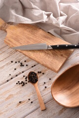 テーブルのカッティングボード