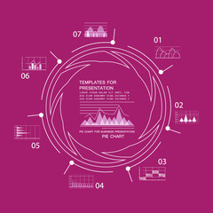 Infographic design template, business concept with steps or processes
