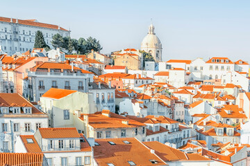 Obraz premium Lisbon city in the Daytime
