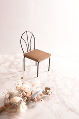 ドライフラワーのブーケ