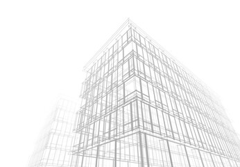 Abstract architectural wallpaper digital background