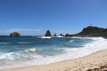 Paysages Point des Châteaux Guadeloupe Caraïbes Antilles Françaises