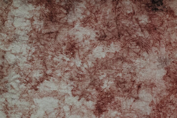 和紙テクスチャー背景(白色) 落葉の様な質感の揉染和紙